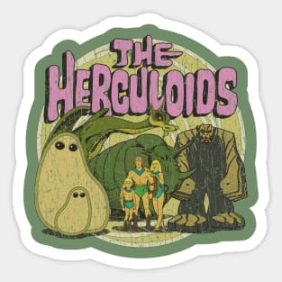 The Herculoids 1967 Sticker